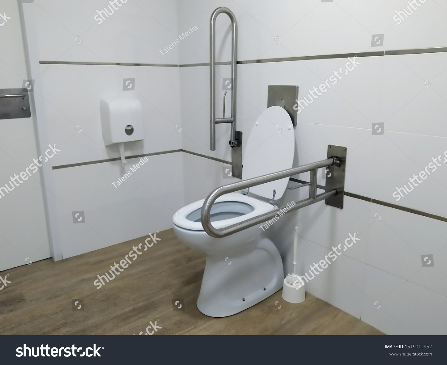 Public Toilet Facility Adapted Disabled Mandatory Stock Photo ...