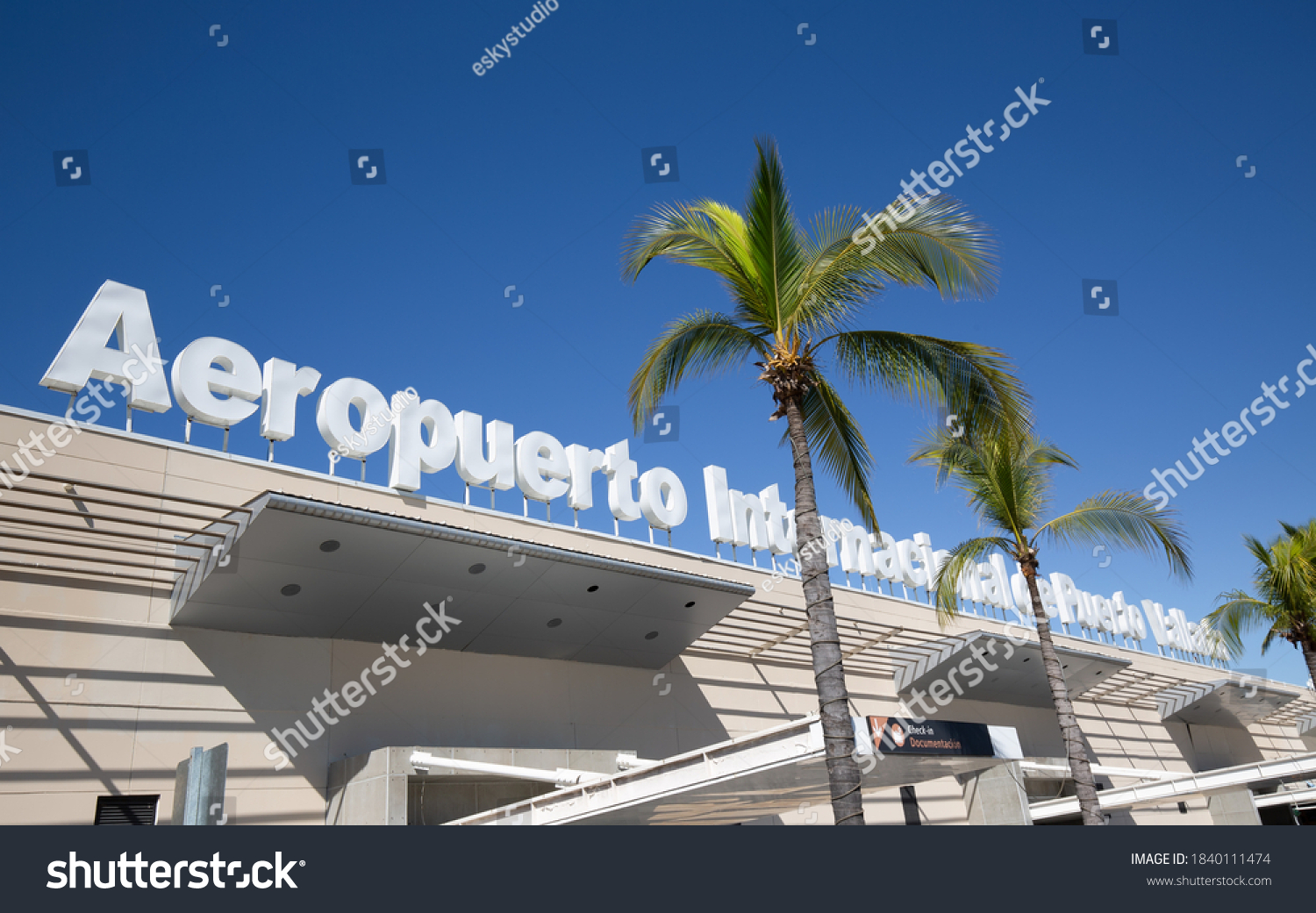 Puerto Vallarta International Airport During Peak Stock Photo Edit Now