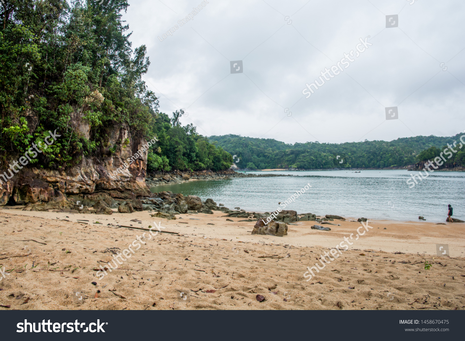 Pulau Lakei Lakei Island Beach Stock Photo Edit Now 1458670475