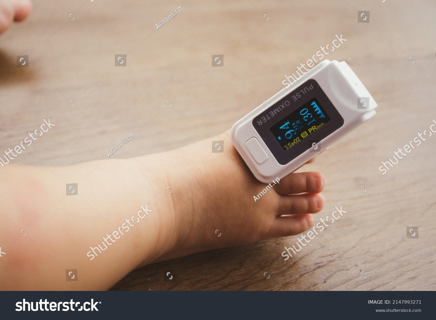 Pulse Oximetry On Little Baby Toe Stock Photo 2147993271 Shutterstock