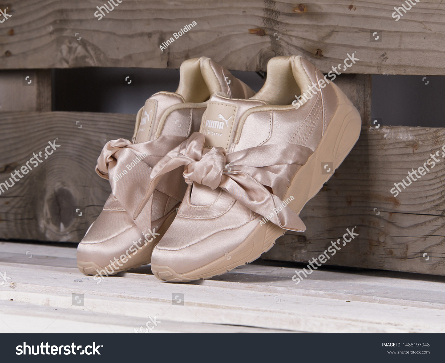 puma x fenty bow sneakers