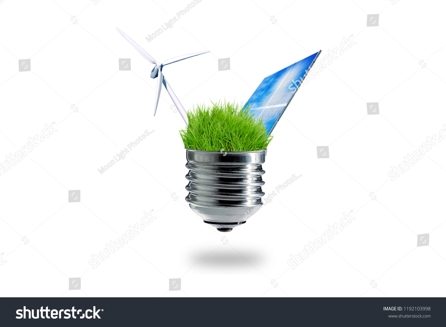 Pure Green Energy Concept Stock Photo Shutterstock