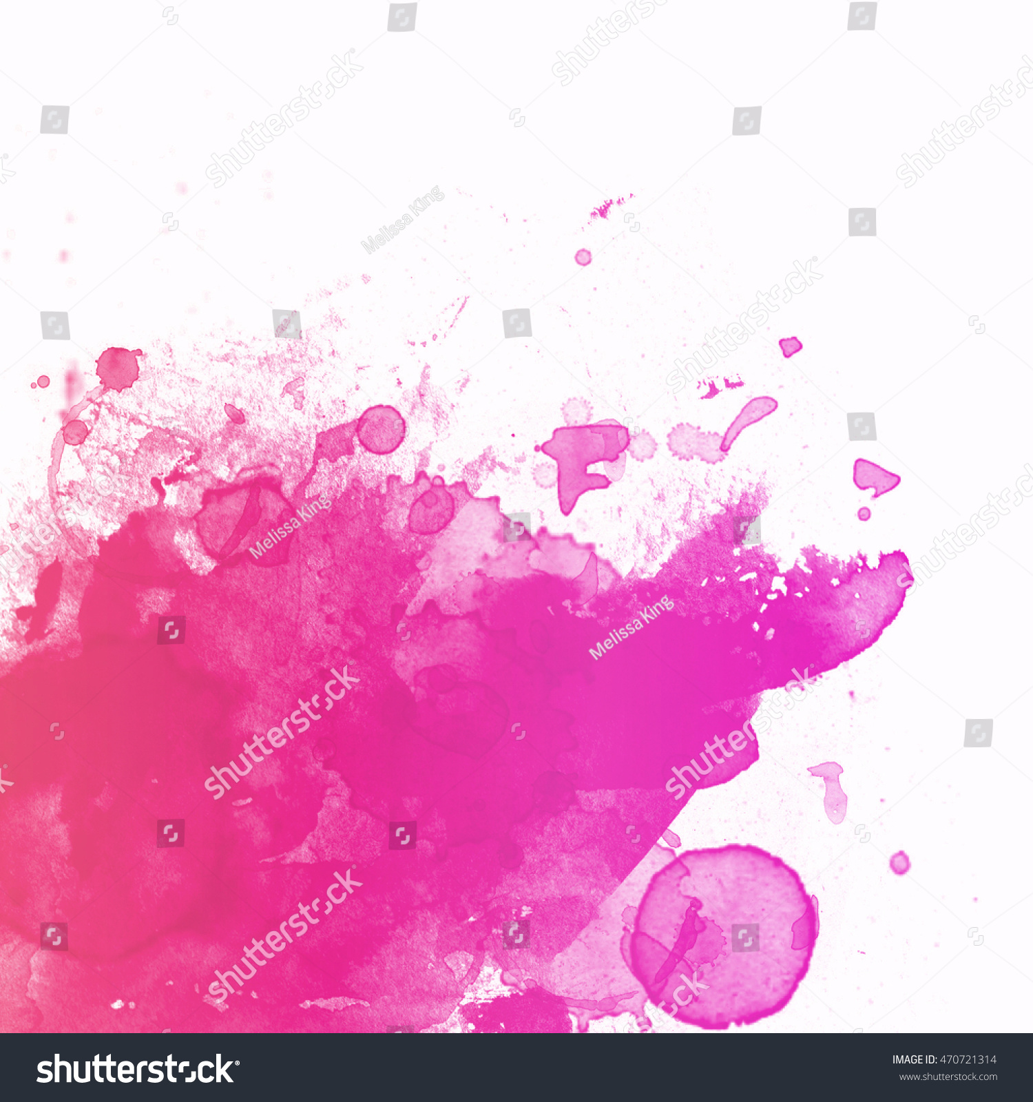 Purple Abstract Paint Splat - With White Space For Design Stock Photo ...