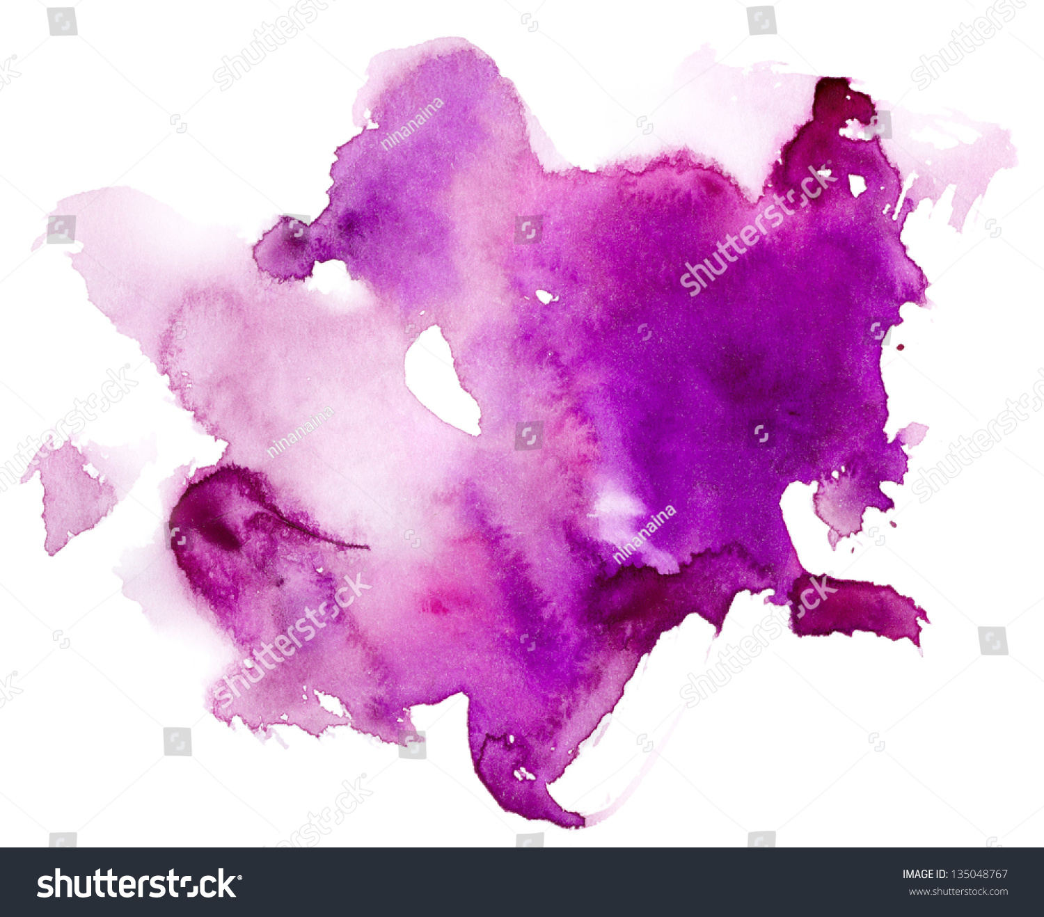 Purple Big Spot Stock Photo 135048767 : Shutterstock