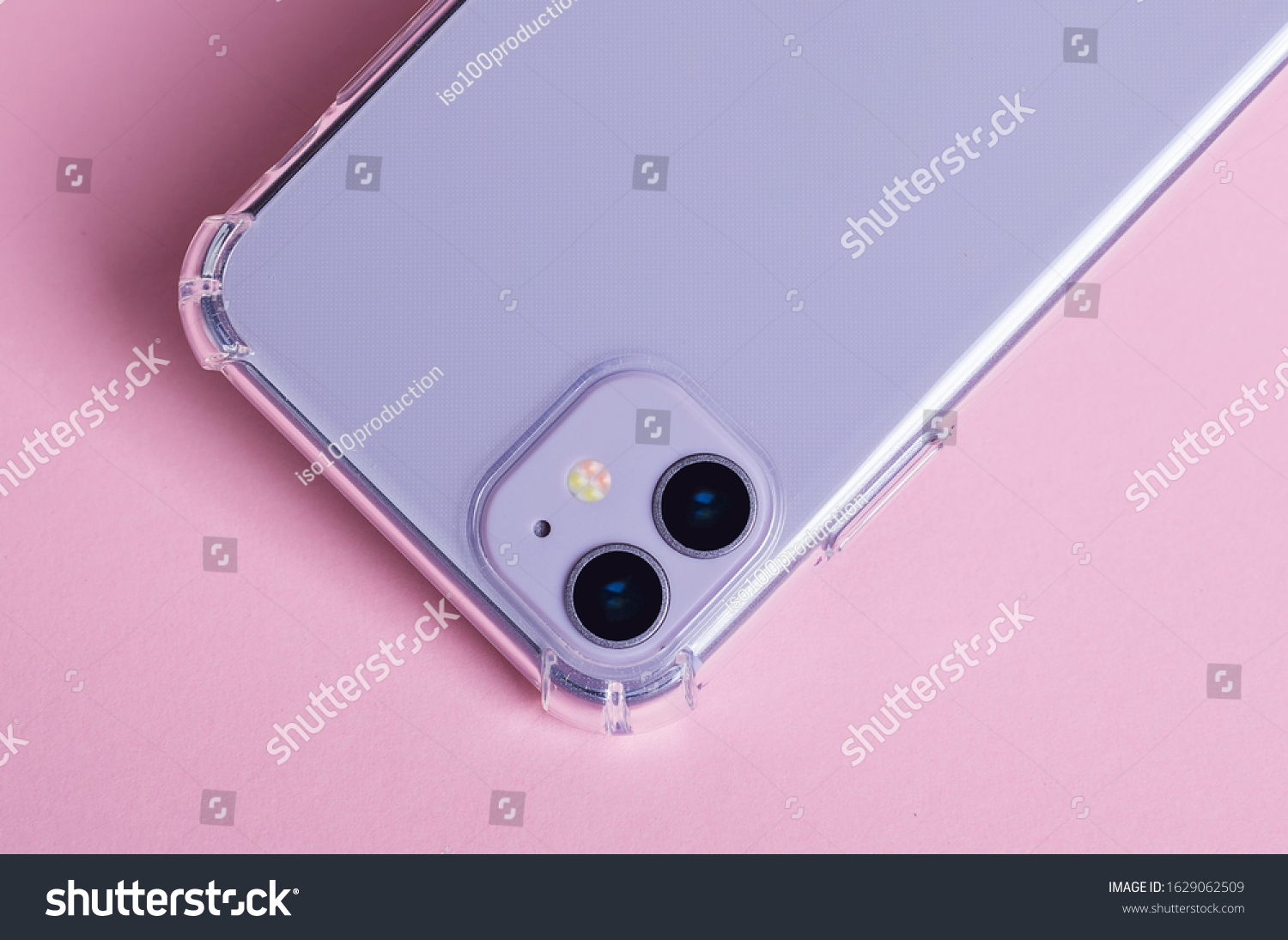 Download Purple Iphone 11 Clear Case Isolated Stock Photo Edit Now 1629062509