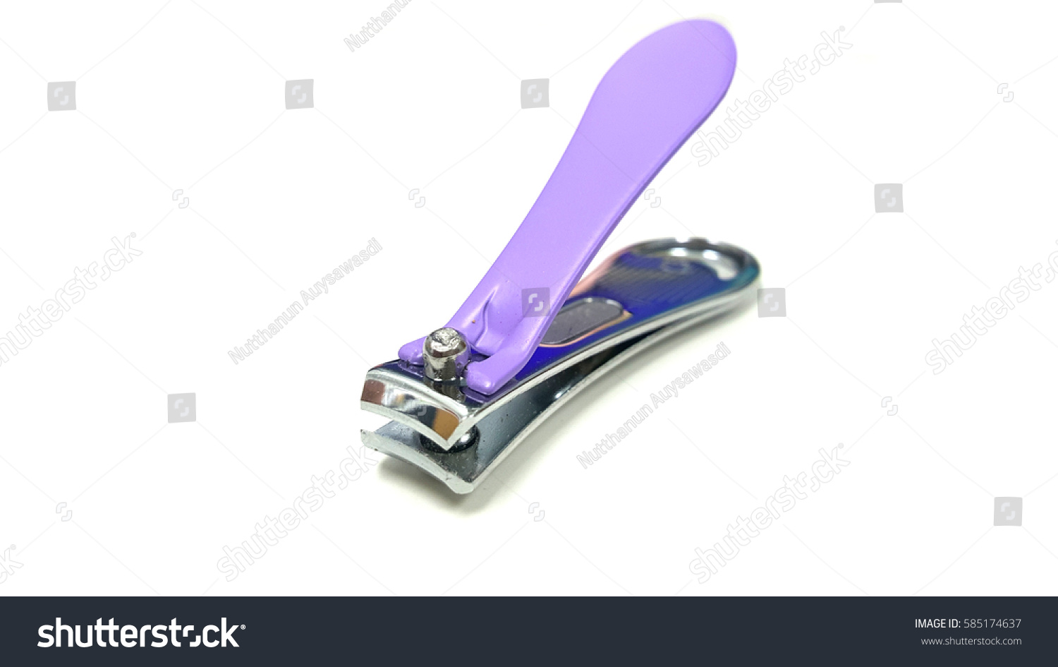 purple nail clippers