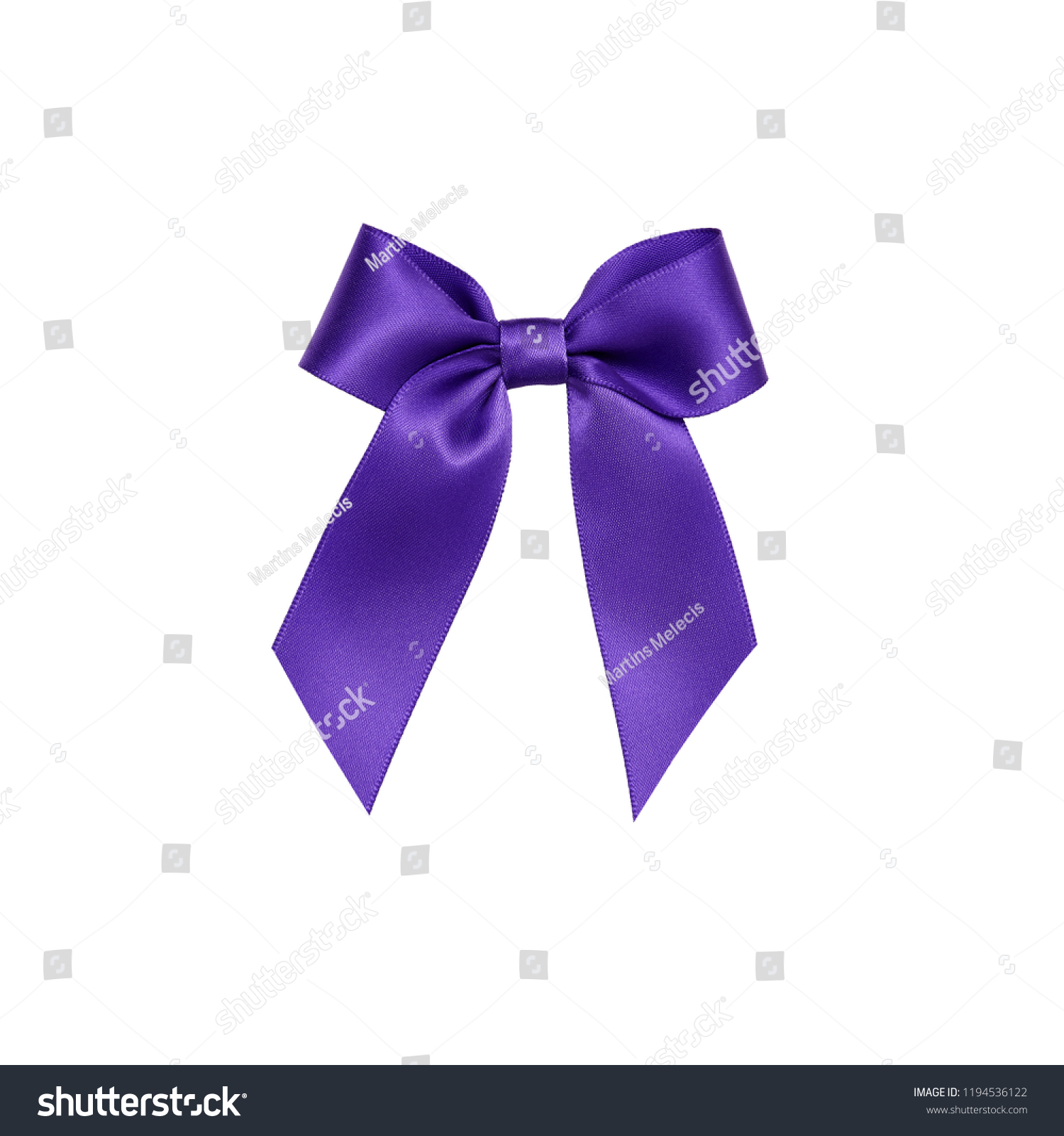 purple silk ribbon