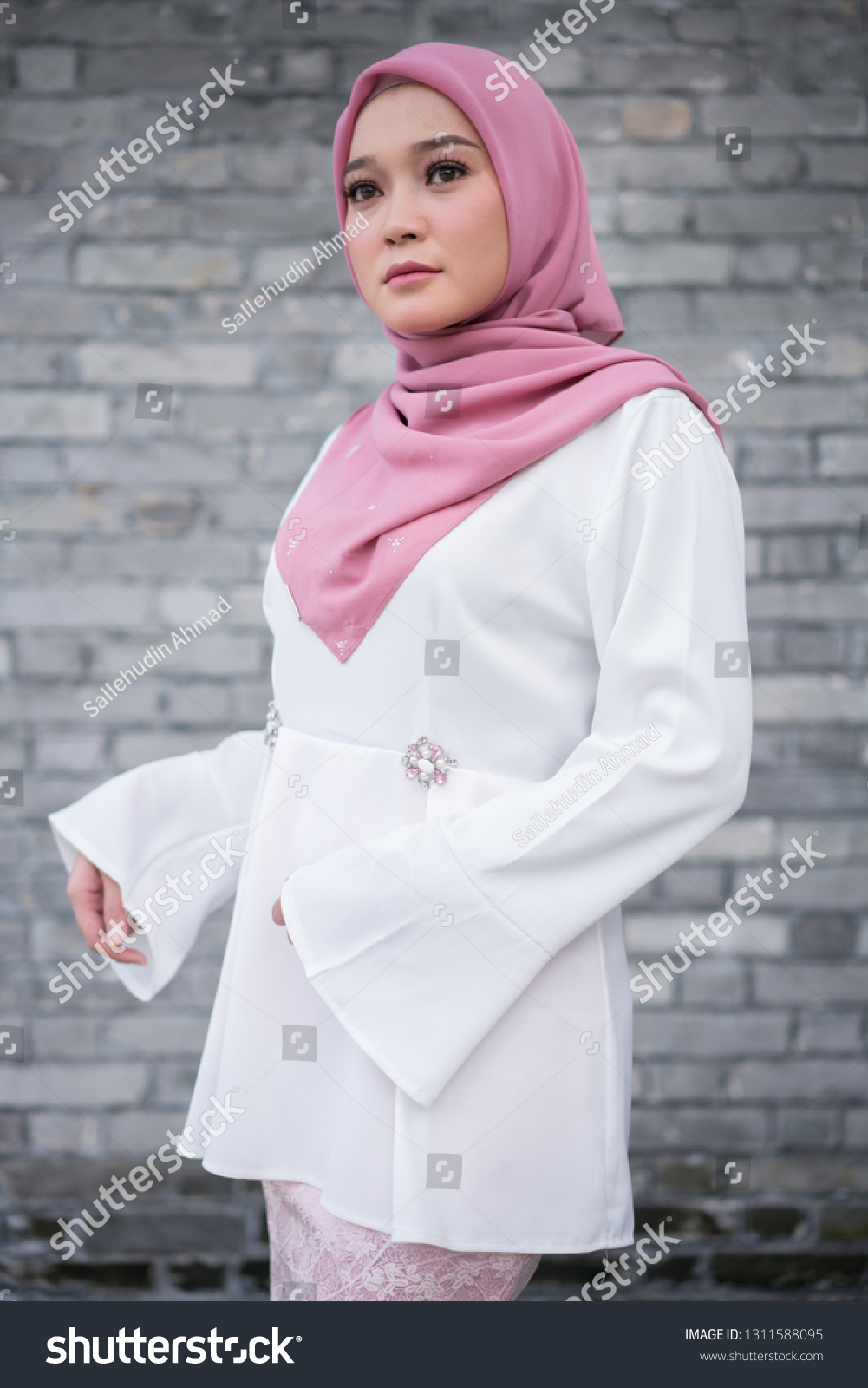 Putrajaya Malaysia February 2019 Portrait Beautiful Stock Photo