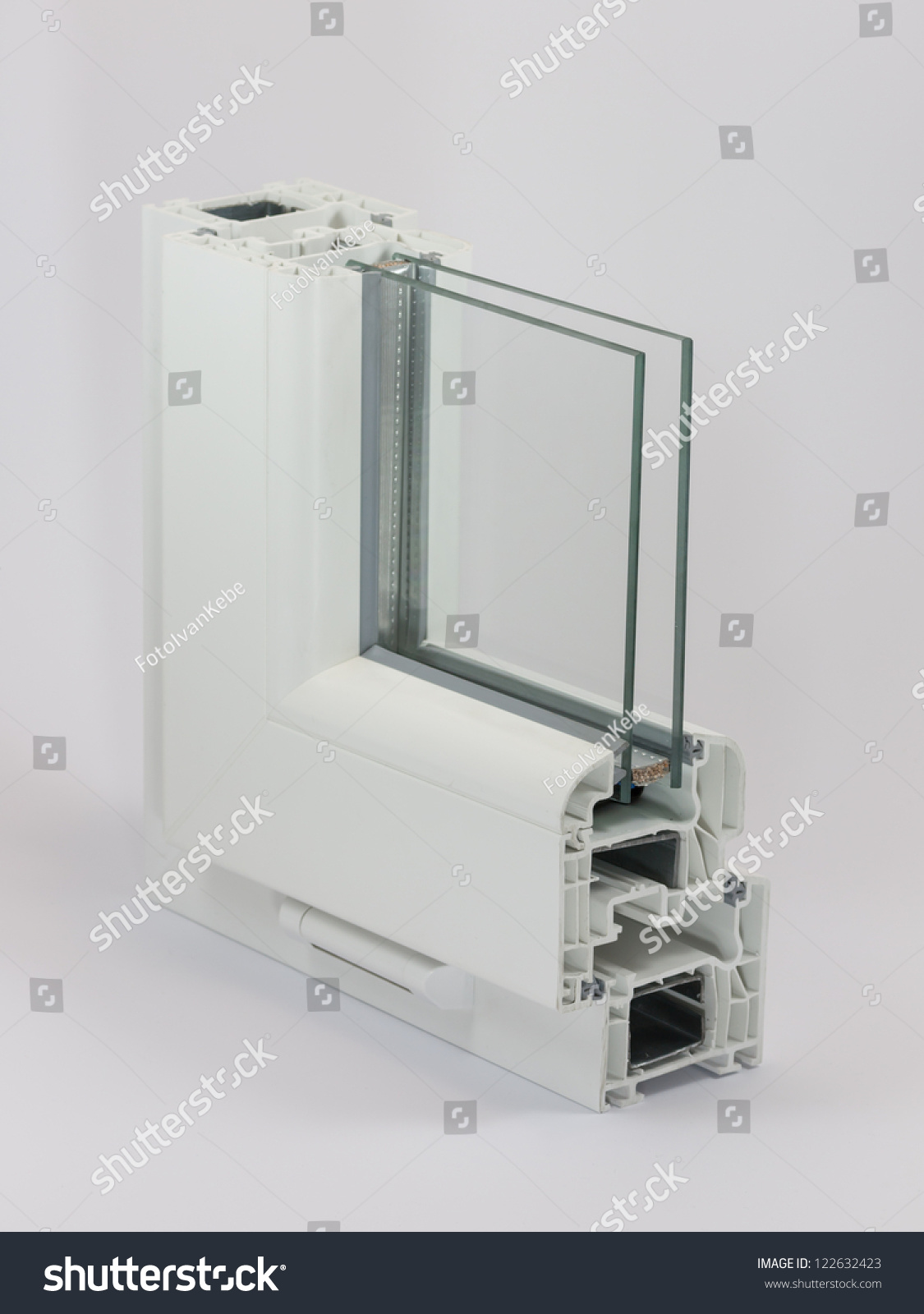 Pvc Window Sample Stock Photo (Edit Now) 122632423