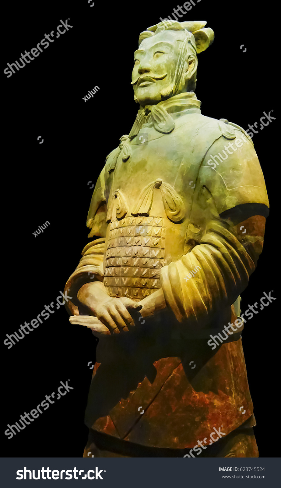 Qin Shihuang Terracotta Warriors Xi China Stock Photo Edit Now 623745524