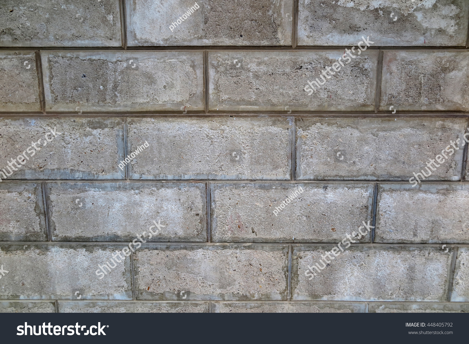 Quay Concrete Blocks Wall Stock Photo 448405792 - Shutterstock
