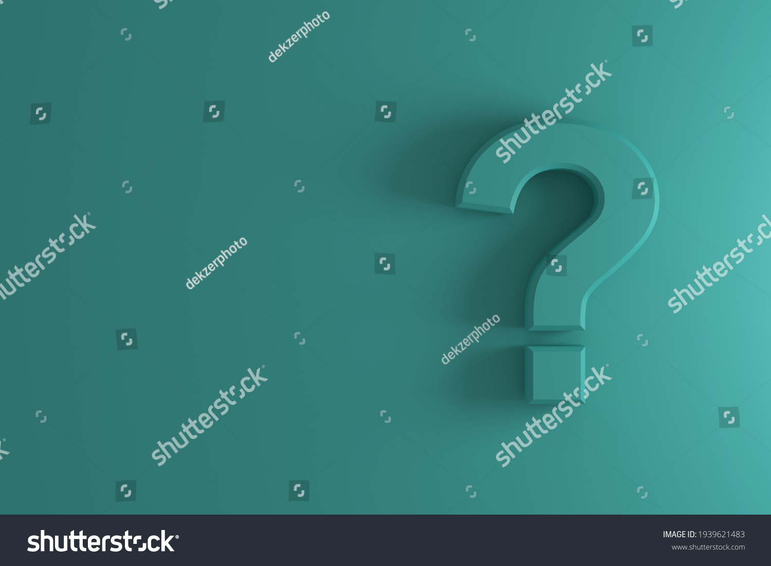 물음표 기호 배너 3d 렌더링 스톡 일러스트 1939621483 Shutterstock 8352