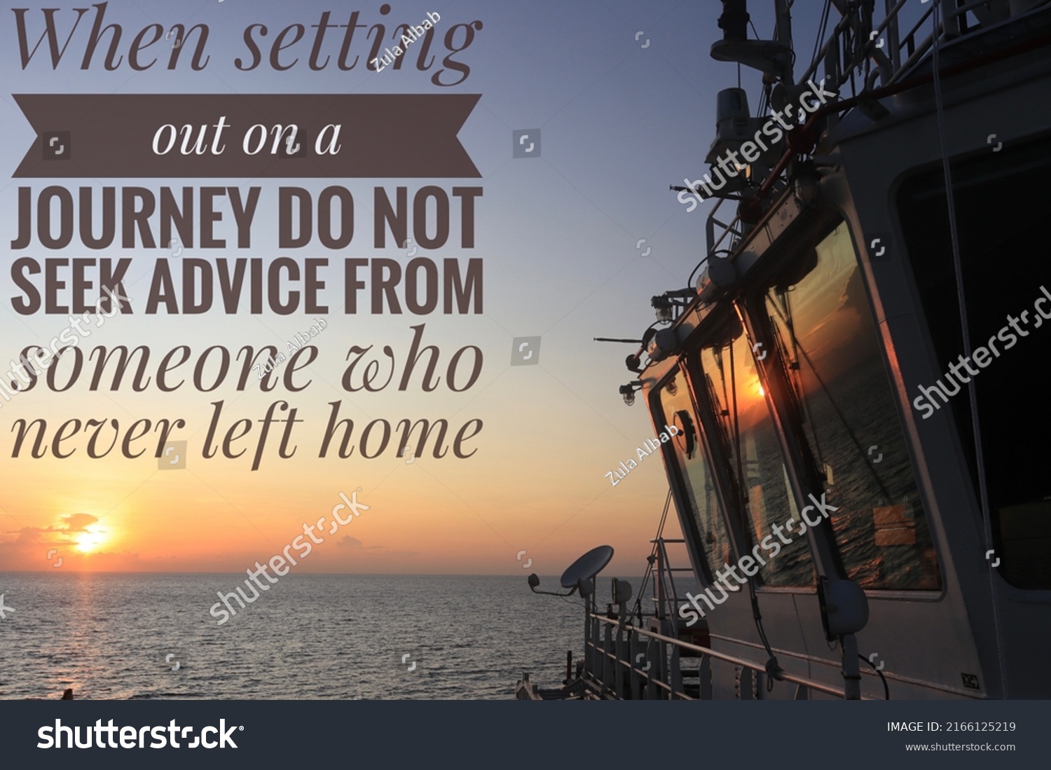 Quote About Life Journey Rumi When Stock Photo 2166125219 Shutterstock