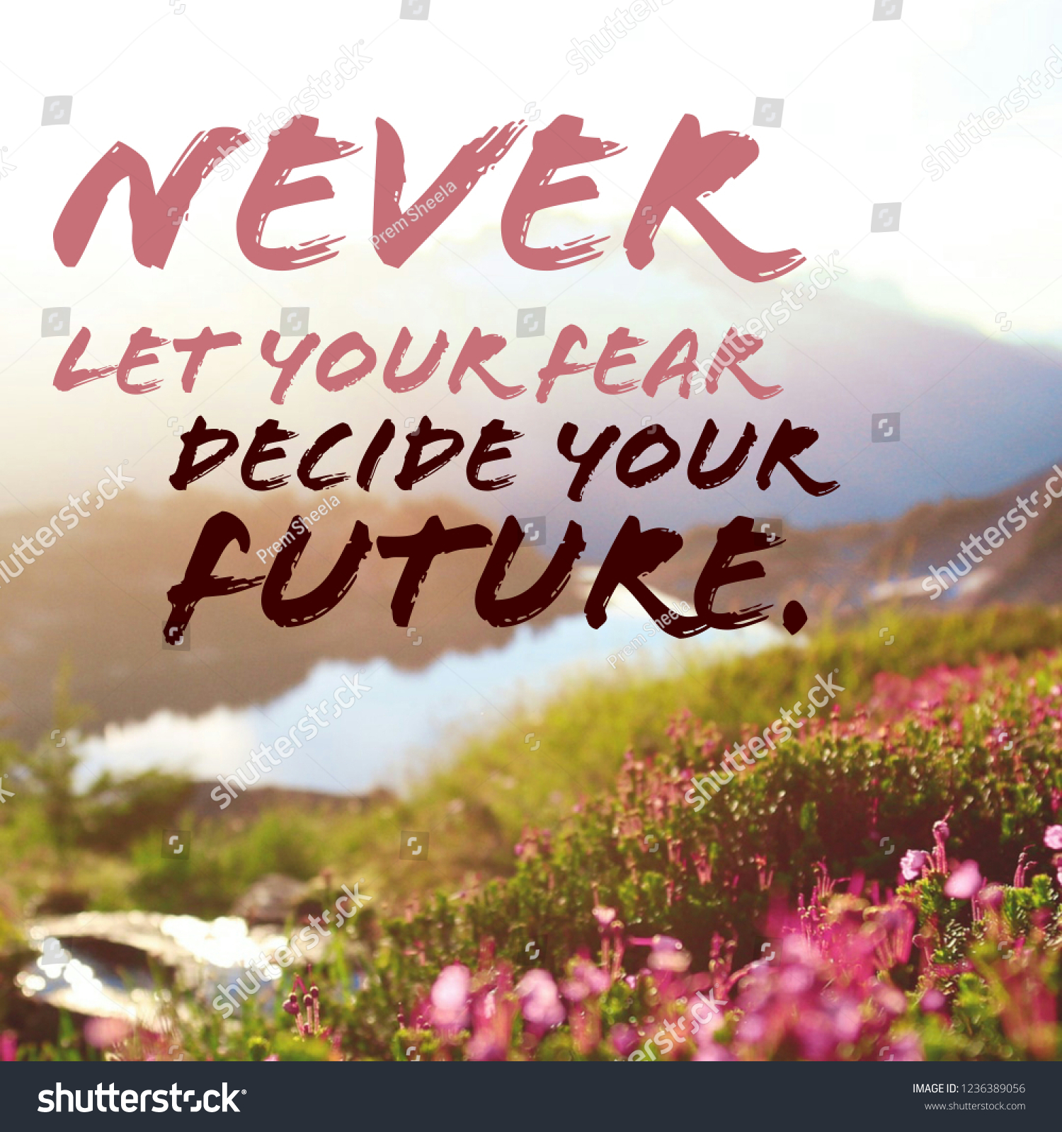 Quote Best Inspirational Motivational Quotes Saying Stock Photo