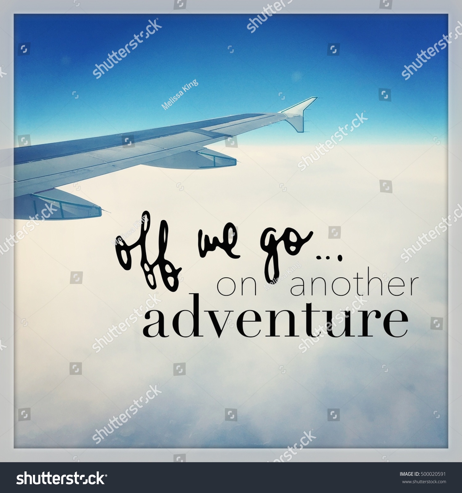 Quote Off We Go On Another Stock Photo Edit Now