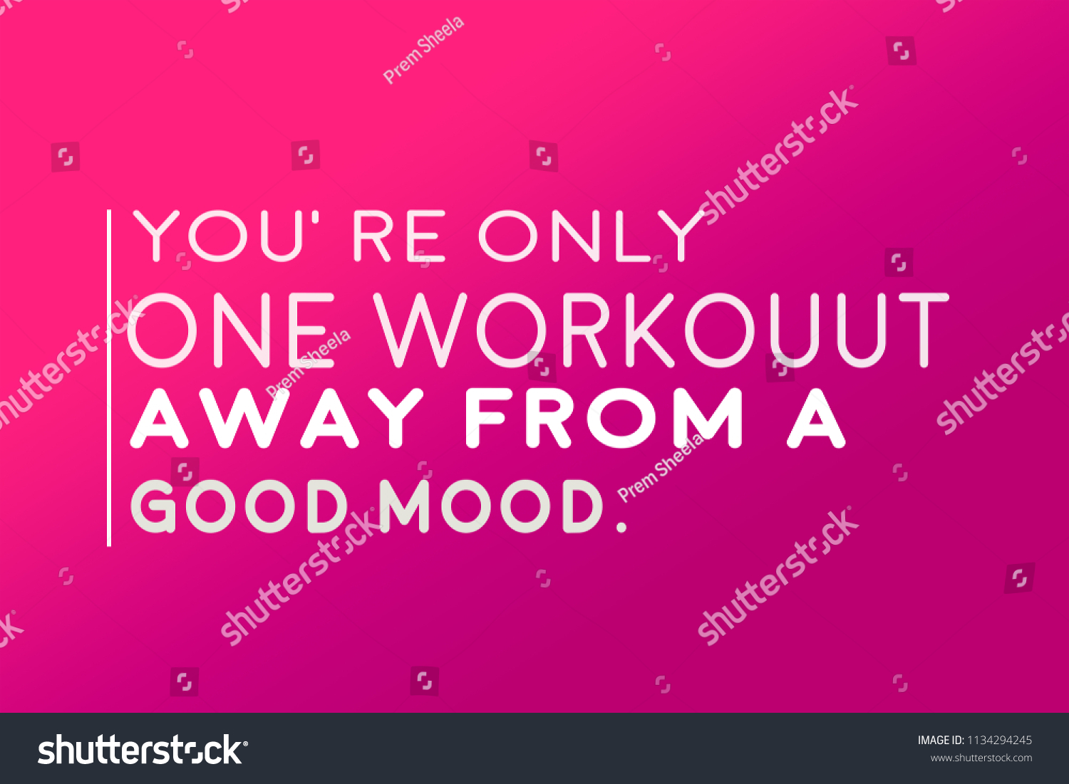 Quotes Fitness Motivation Inspiration Quotes Gym Stockillustration