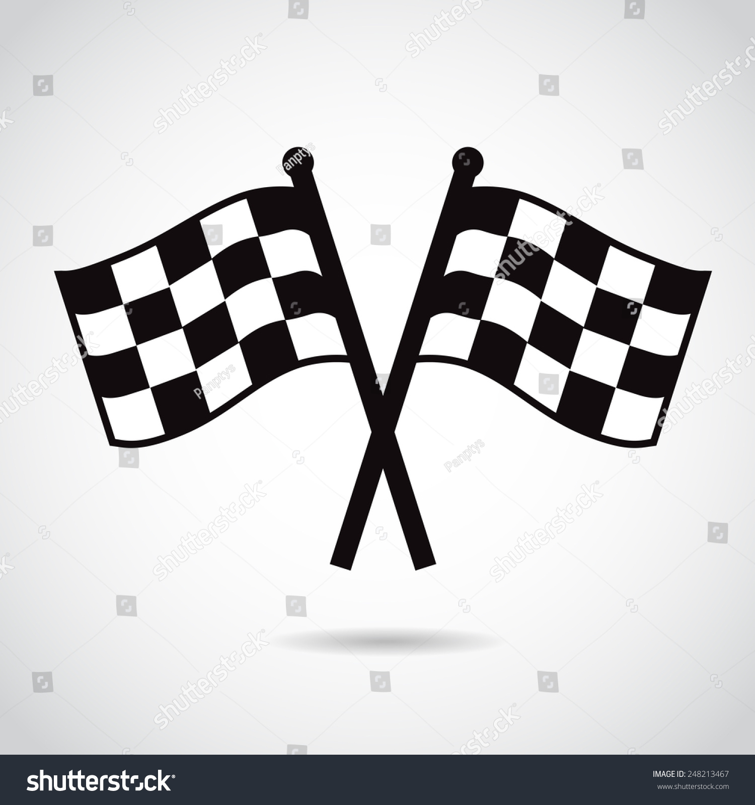 Racing Flags. Stock Photo 248213467 : Shutterstock