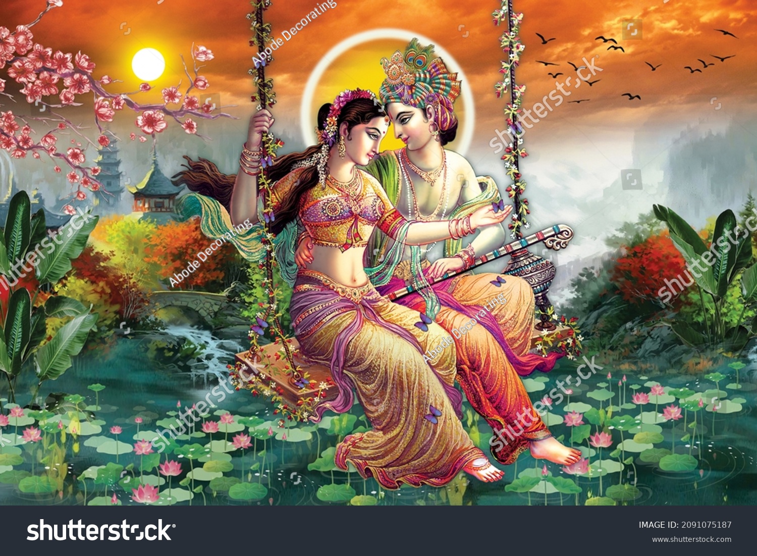 2,737 Radha krishna temple Images, Stock Photos & Vectors | Shutterstock