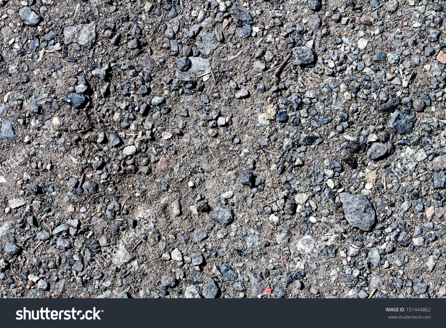 Rail Road Track Ballast Stone Gravel Stock Photo 151444862 - Shutterstock