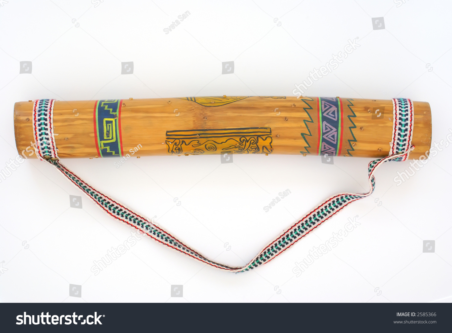 Rain Stick Traditional Musical Instrument Indians Stock Photo 2585366 ...