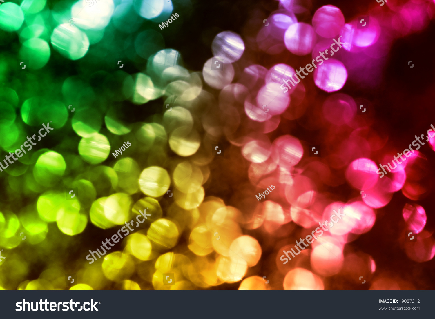 Rainbow Colored Light Reflections. Stock Photo 19087312 : Shutterstock