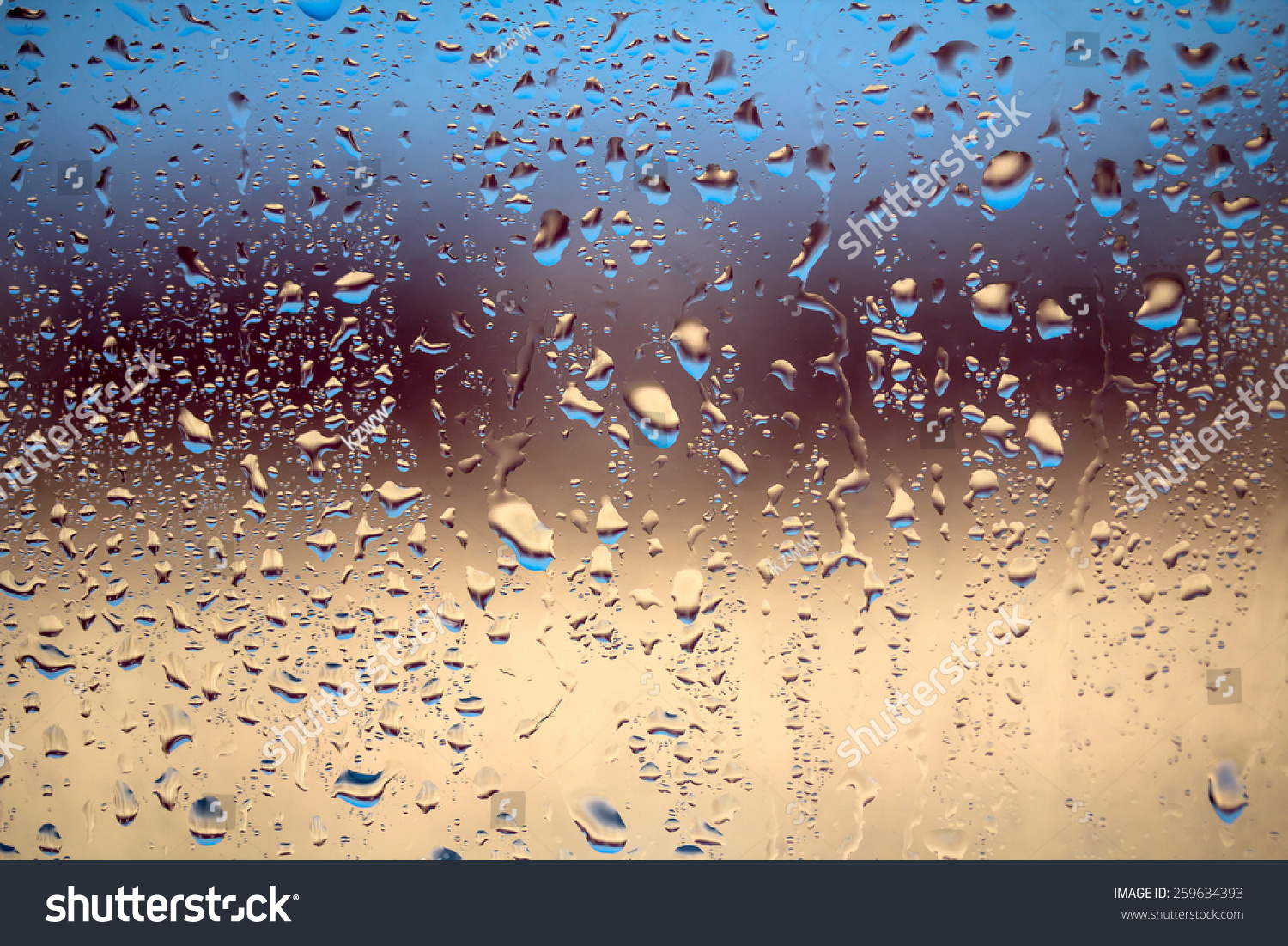 Raindrops On Window Raindrops On Window