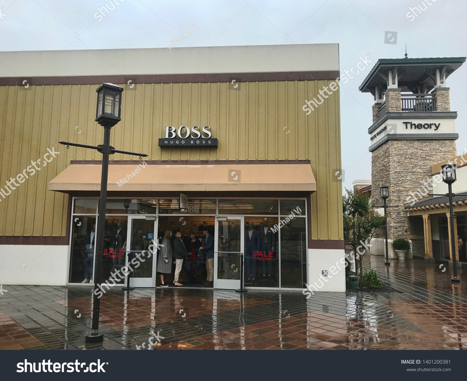 Rainy Day Shopping San Francisco 