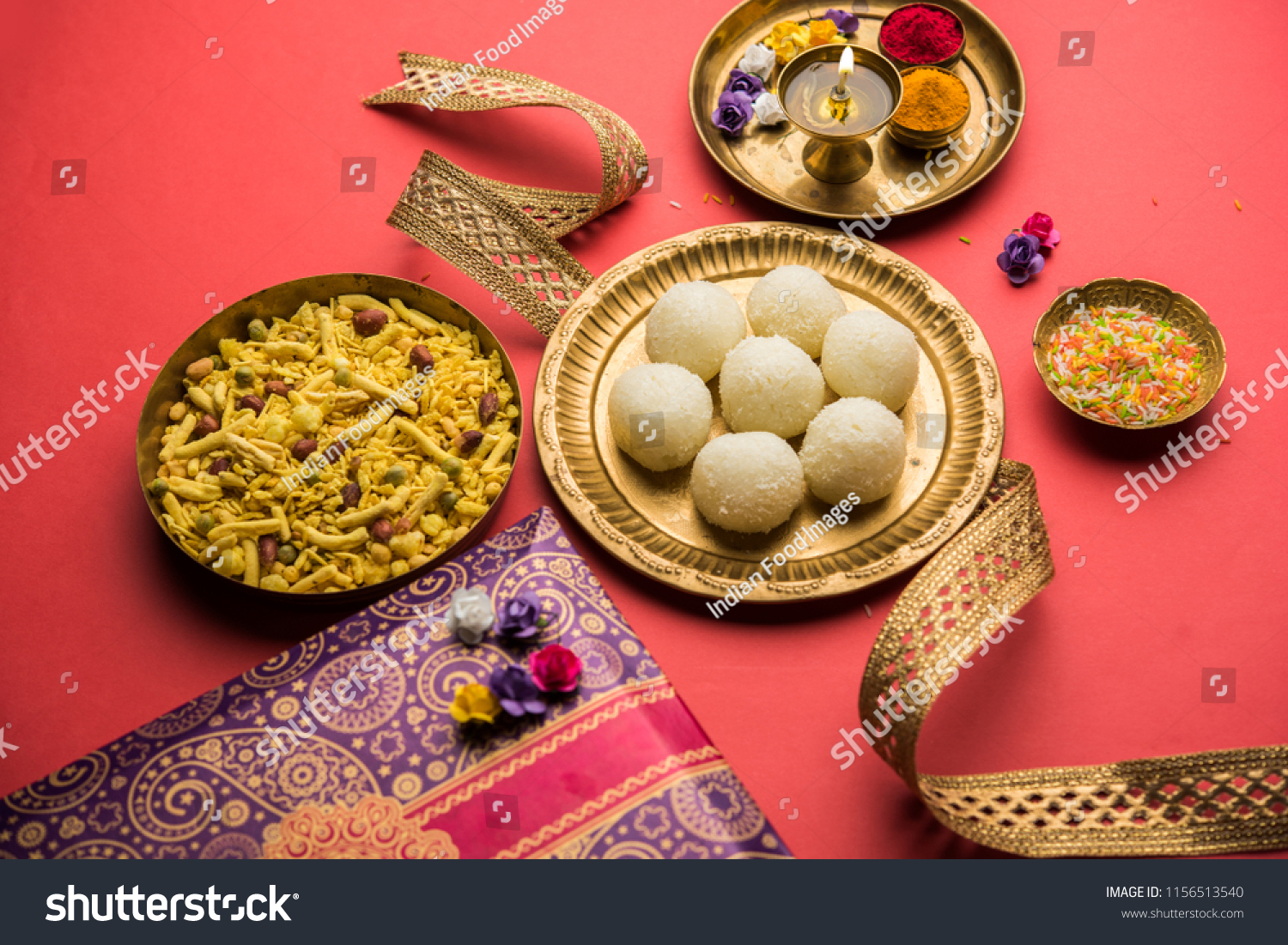 Raksha Bandhan Festival Conceptual Rakhi Made Stock Photo 1156513540