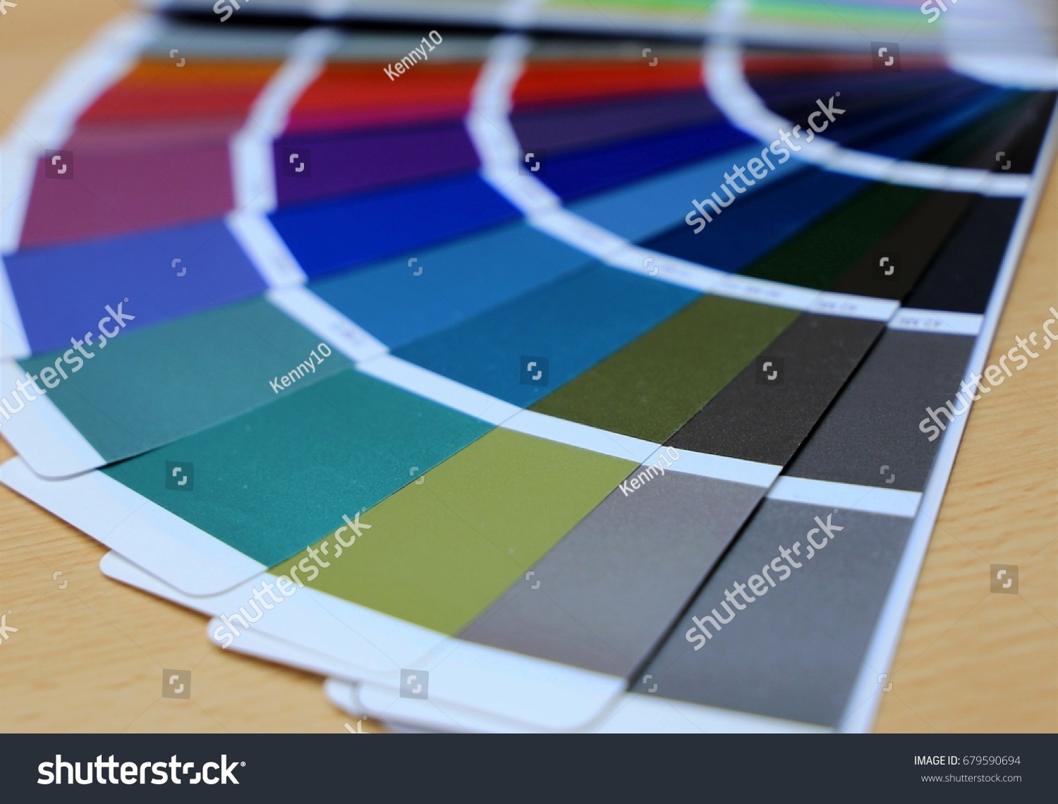 Ral Colour Fan Deck Ral Colour Stock Photo 679590694 | Shutterstock