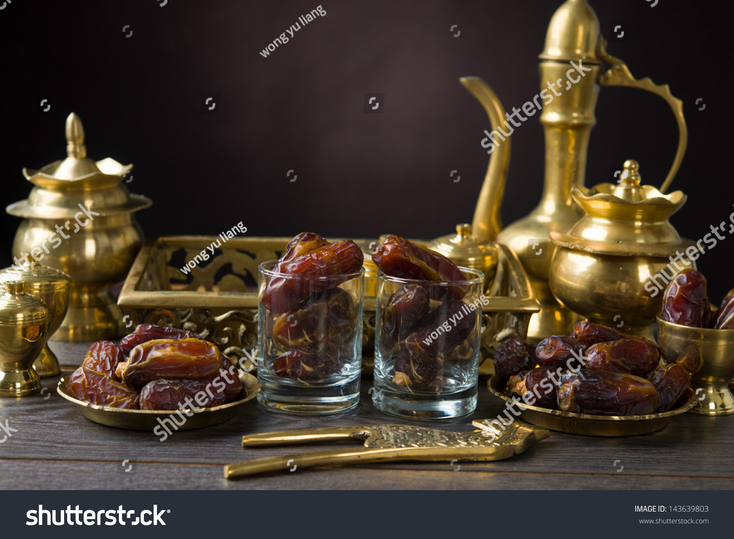 Ramadan Food Known Kurma Palm Dates Stock Photo 143639803 | Shutterstock