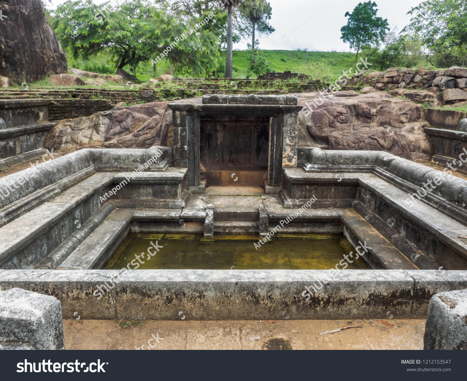 Ranmasu Uyana Ancient Pond Royal Water Stock Photo Edit Now 1212153547