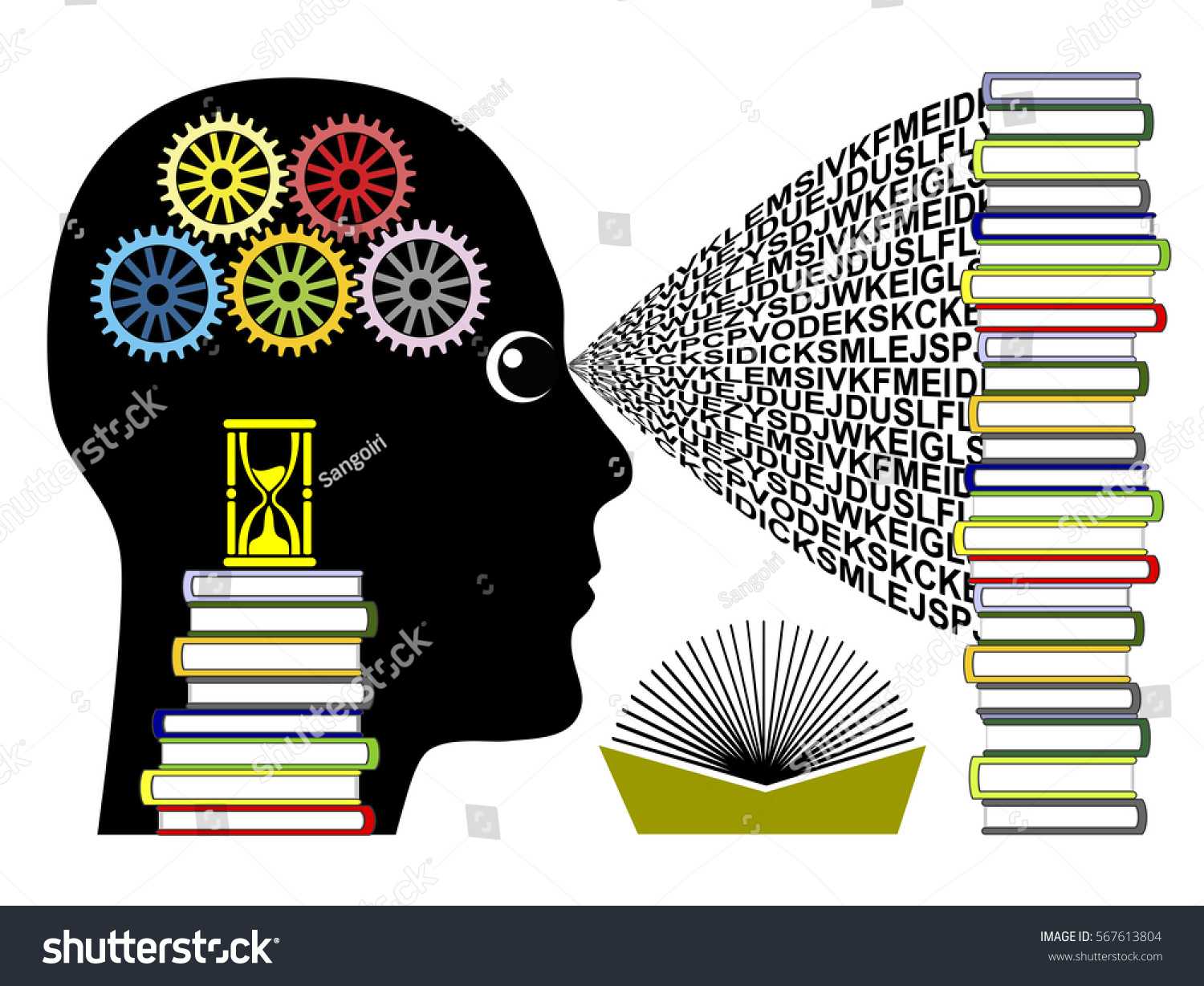 Rapid Learning Concept Brain Training Speed Stock Illustration 567613804 |  Shutterstock