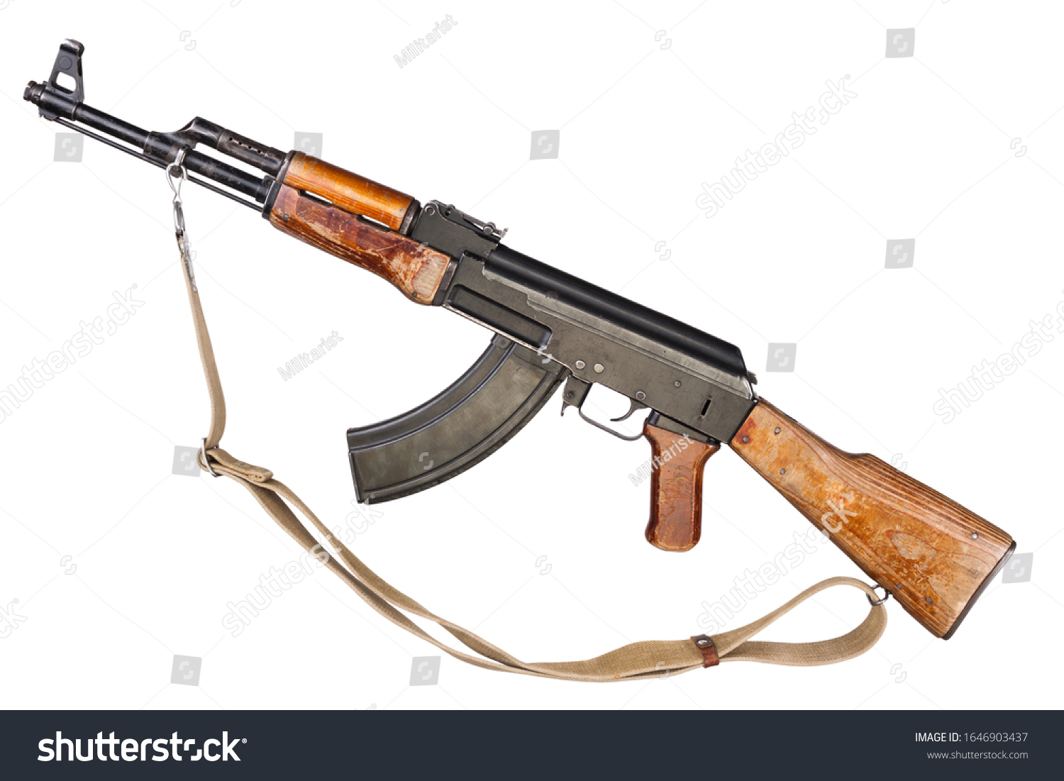 Rare First Type Model Ak 47 Stock Photo 1646903437 | Shutterstock