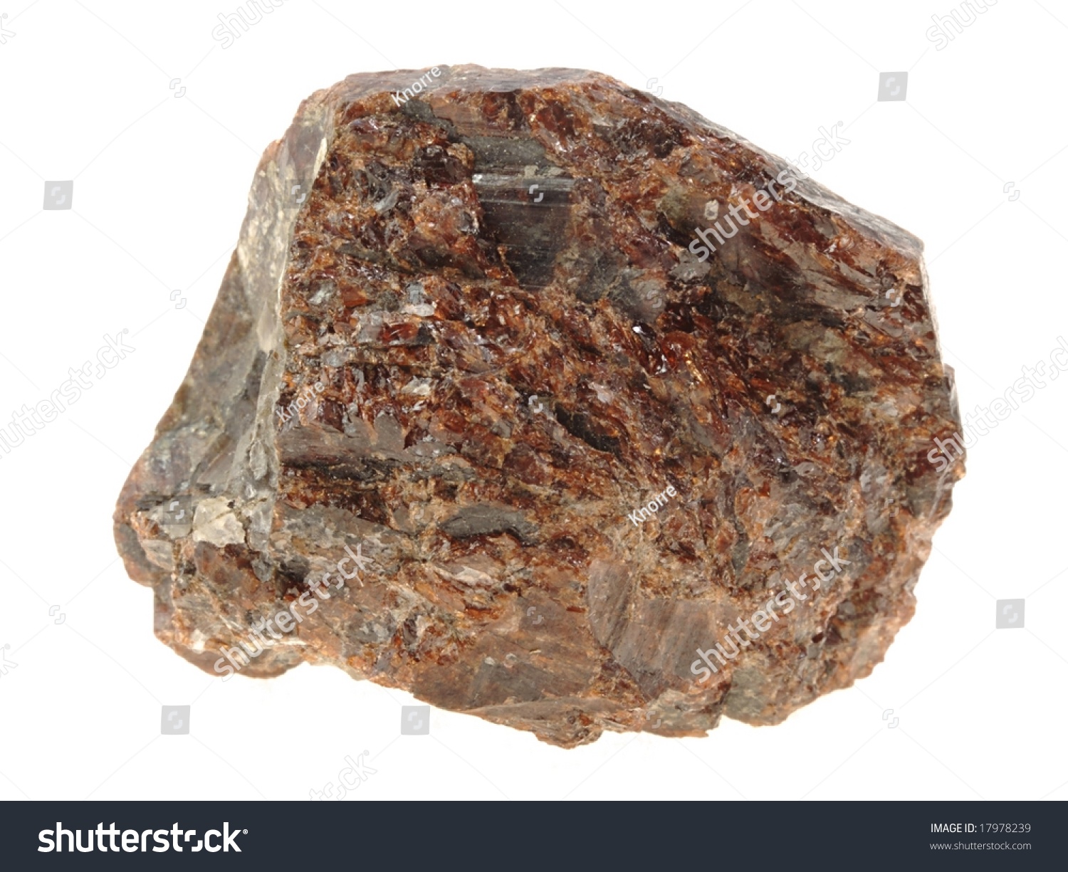 Raw Garnet Stone Stock Photo 17978239 - Shutterstock