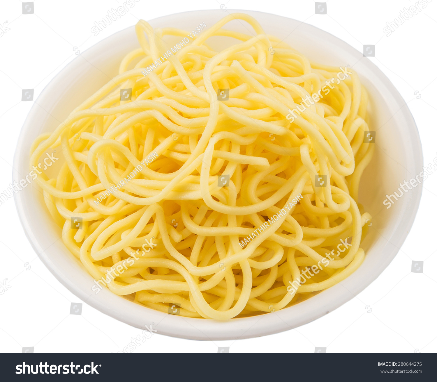 Download Raw Long Chinese Yellow Noodles White Stock Photo Edit Now 280644275 Yellowimages Mockups