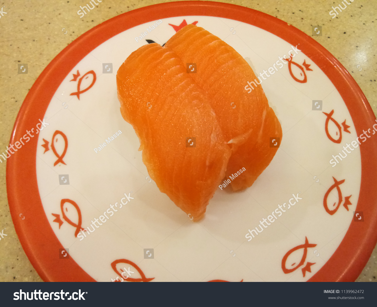 Norwegian salmon nigiri