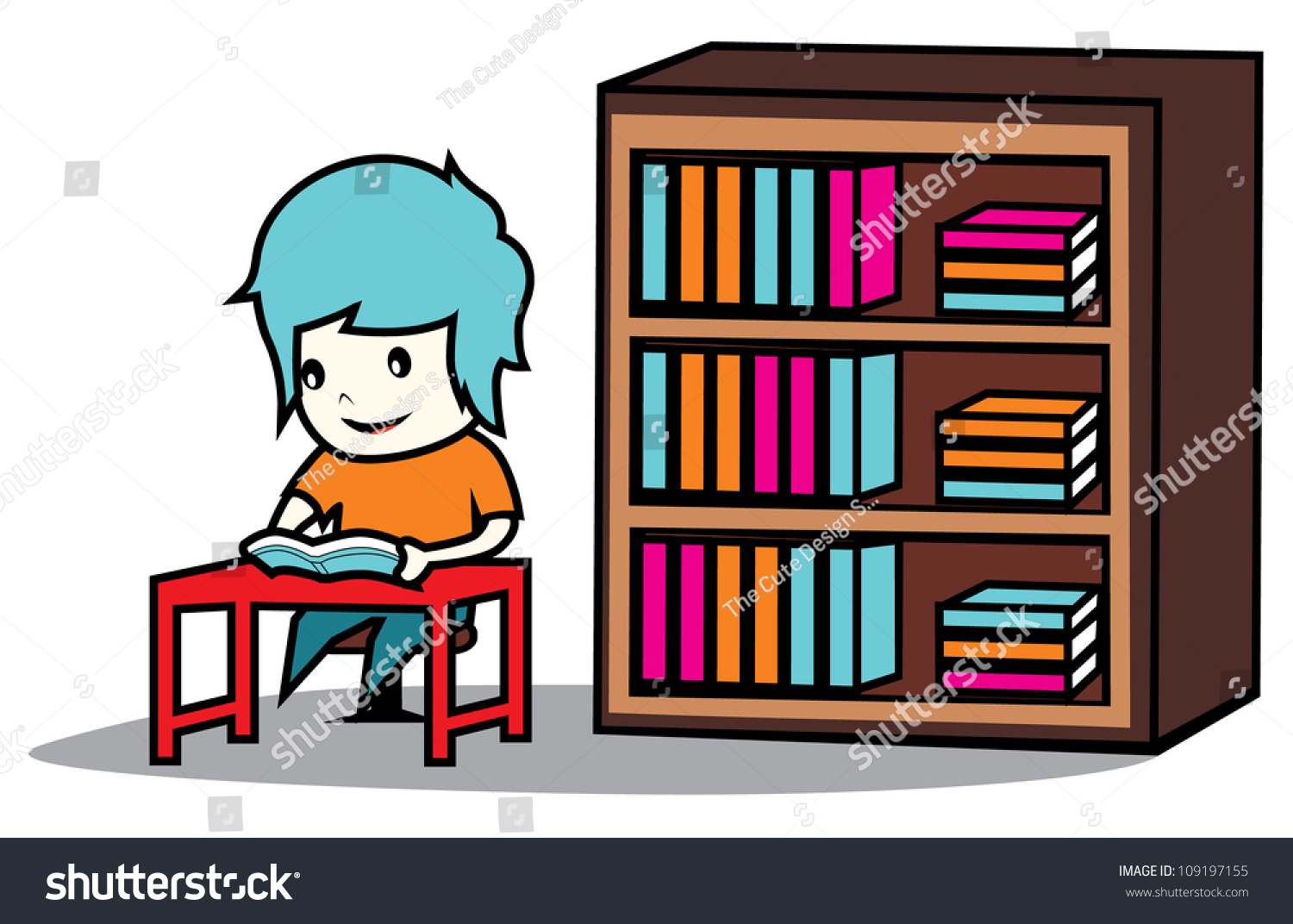 Reading Book Stock Photo 109197155 : Shutterstock