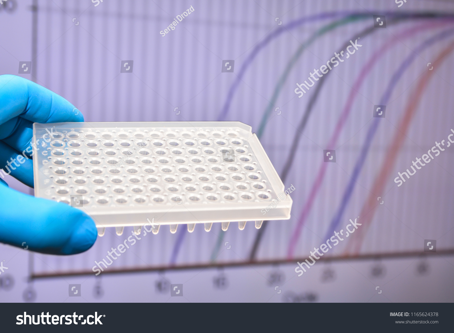 Realtime Pcr Research Laboratory 96well Plate の写真素材 今すぐ編集