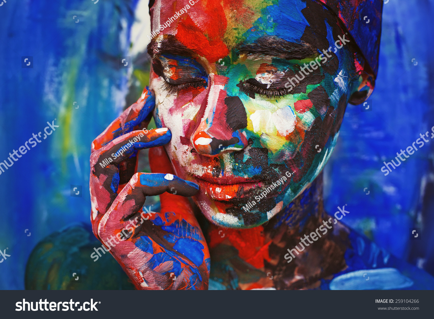 real-woman-painted-upon-her-face-stock-photo-259104266-shutterstock