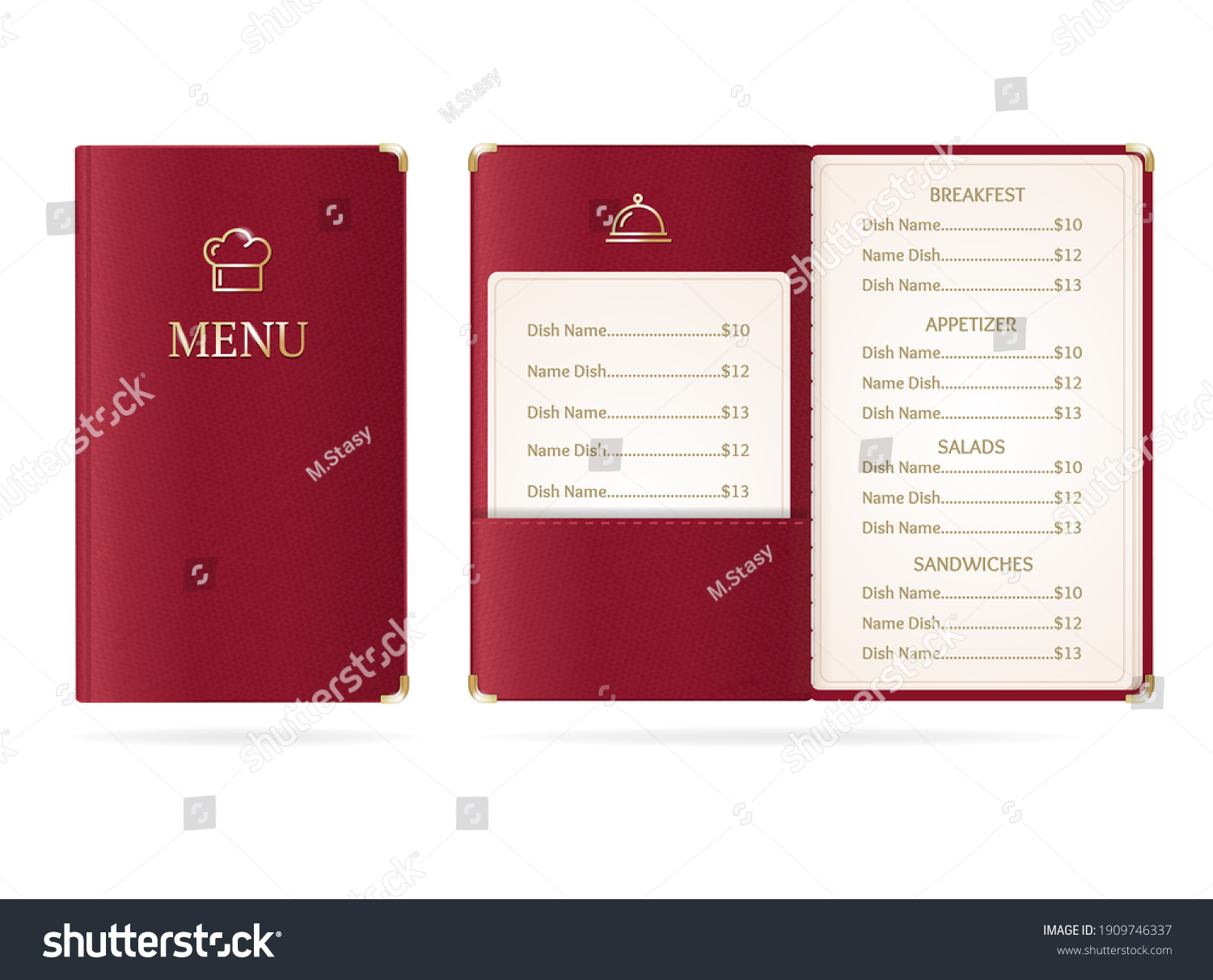 7,334 Menu book open Images, Stock Photos & Vectors | Shutterstock