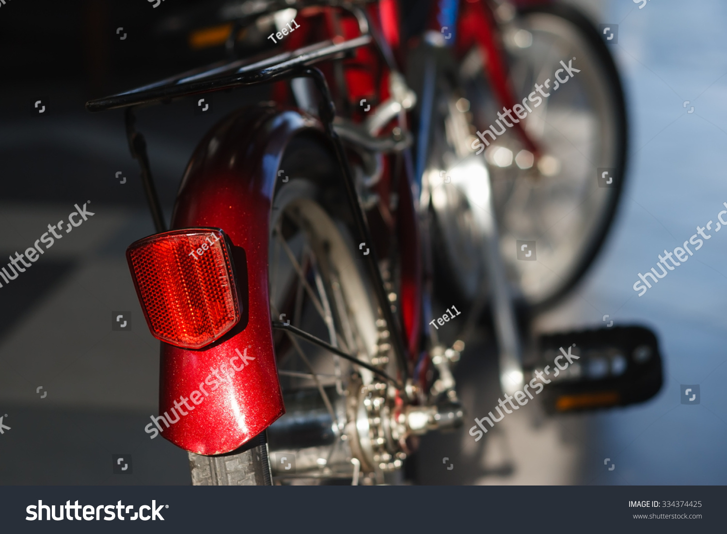 rear bike reflector