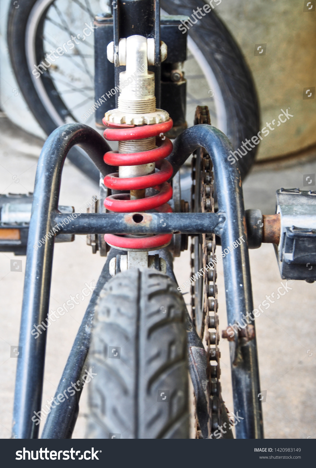 rear shock absorber bike