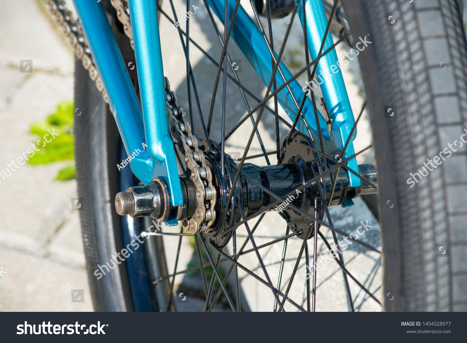 bmx bike rear wheel