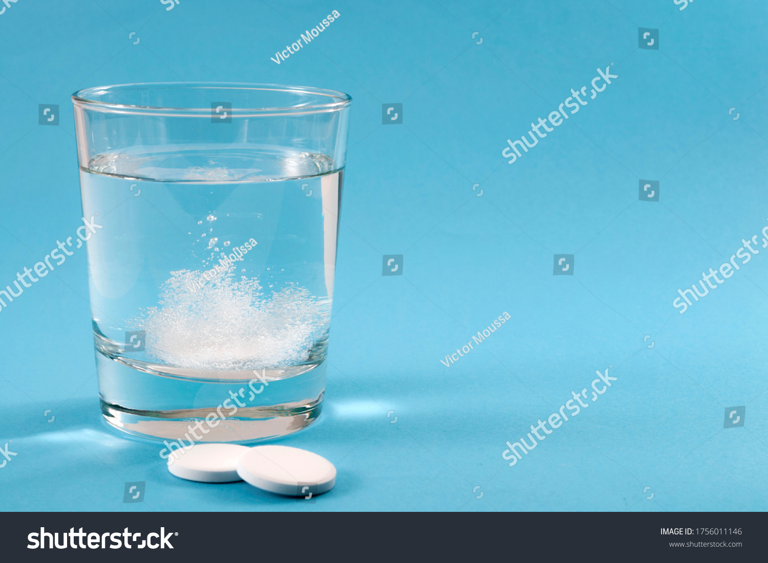 Recovering Hangover Nursing Headache Aspirin Concept Stock Photo