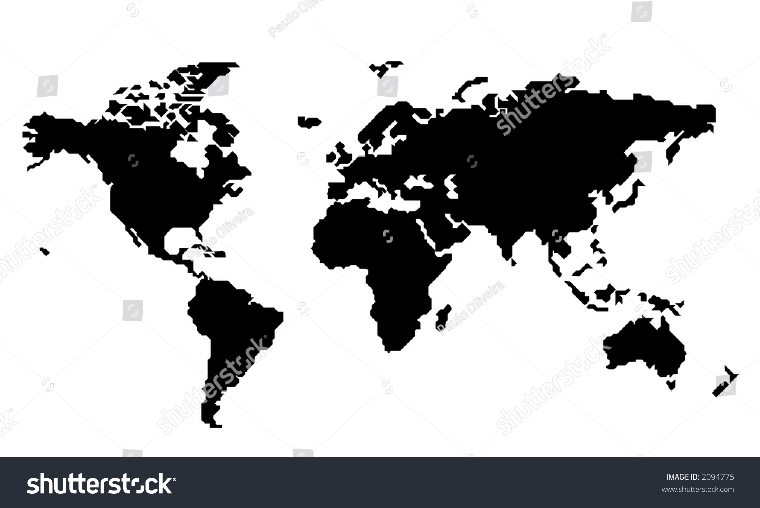 the world is black and white