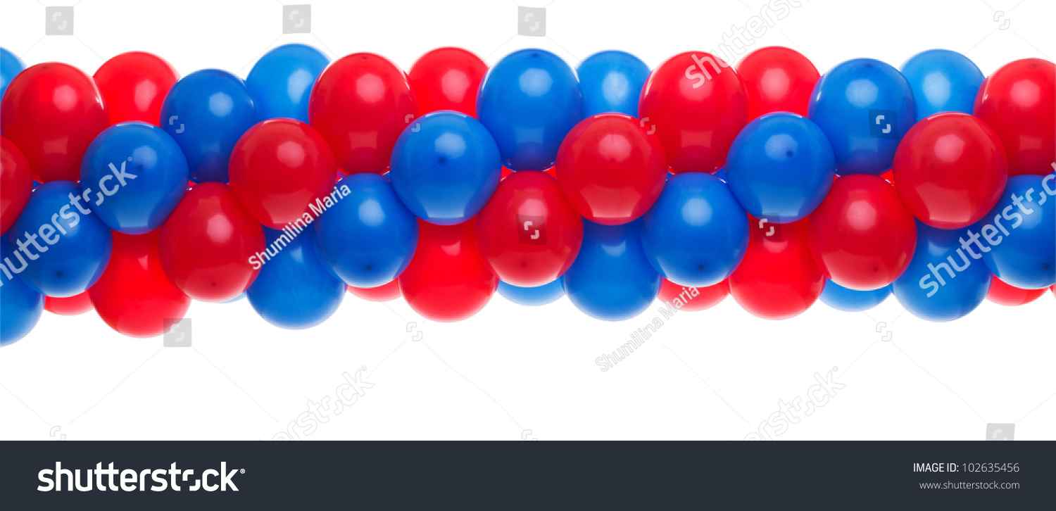 Red And Blue Balloon Stock Photo 102635456 : Shutterstock