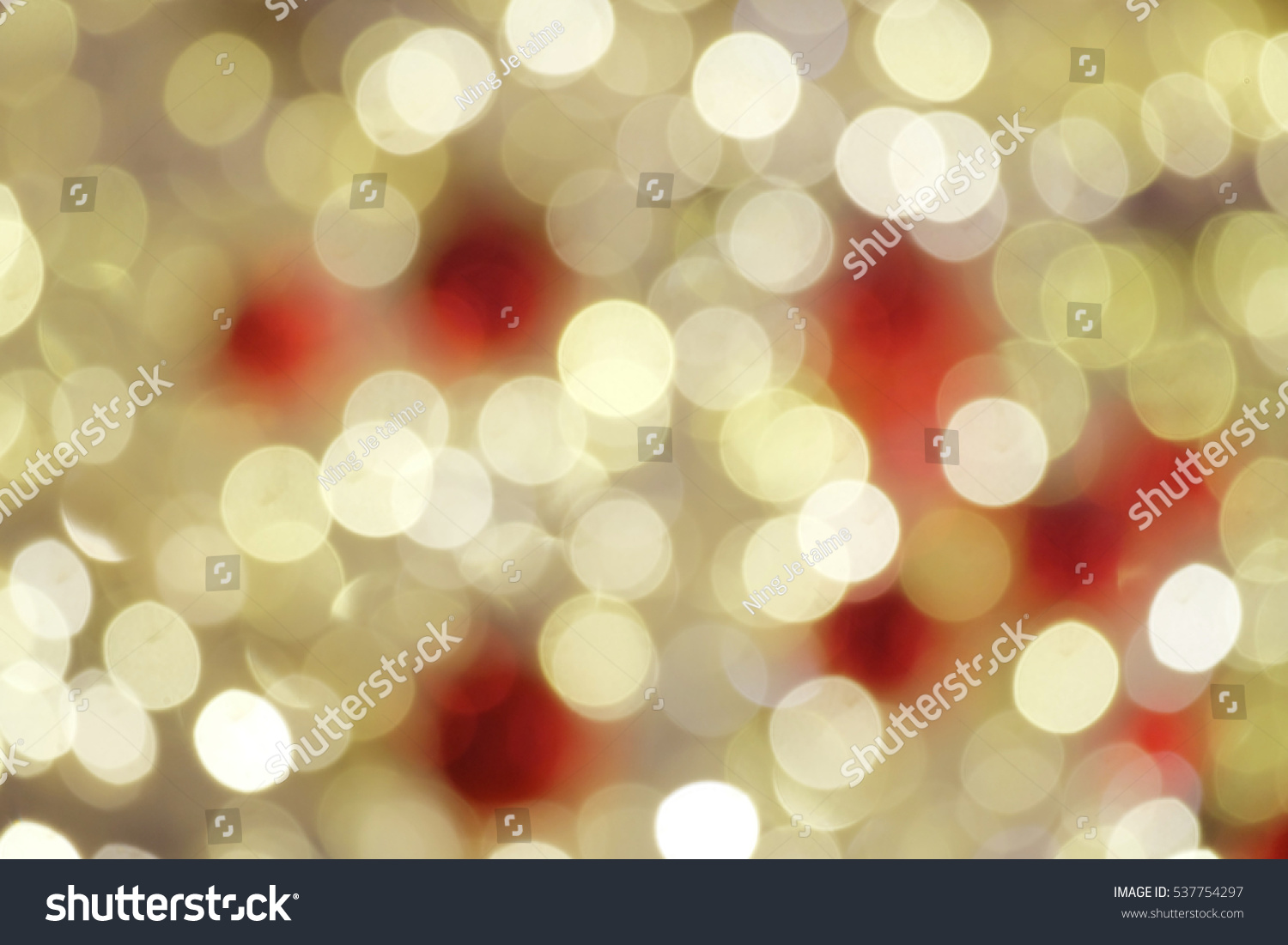 Red And Gold Holiday Bokeh. Abstract Christmas Background. Stock Photo 537754297 : Shutterstock