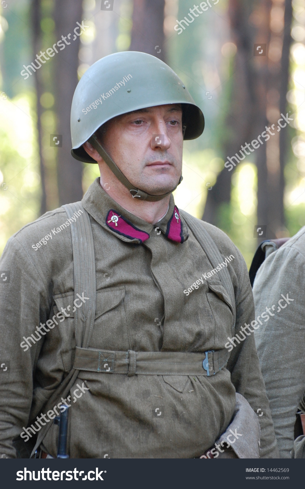 Red Army Soldier. Ww2 Reenacting Stock Photo 14462569 : Shutterstock