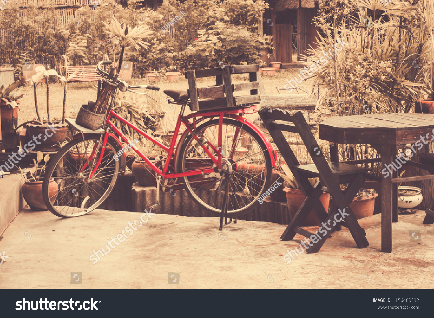 vintage delivery bike