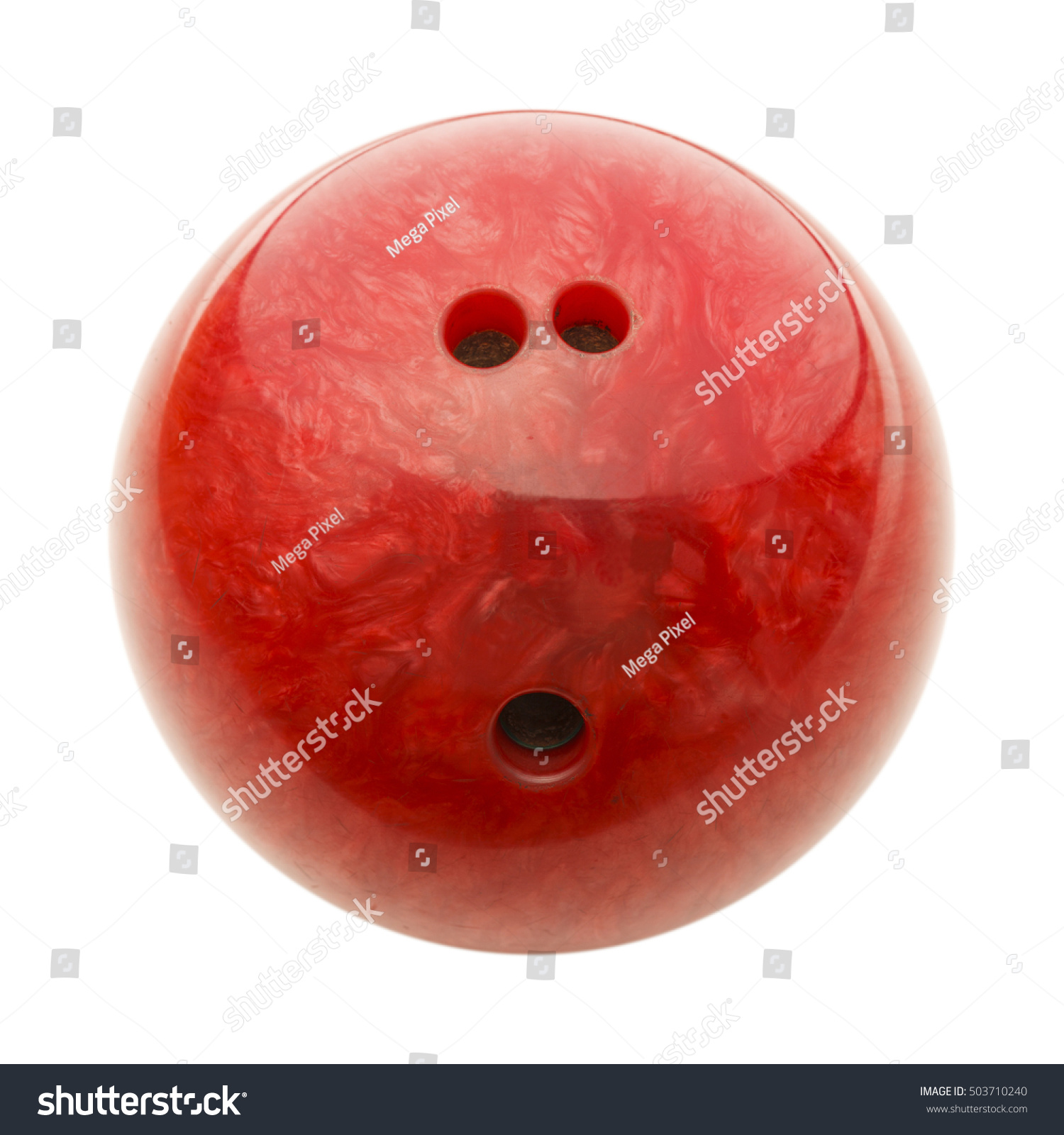 907 Red bowling ball isolated Stock Photos, Images & Photography